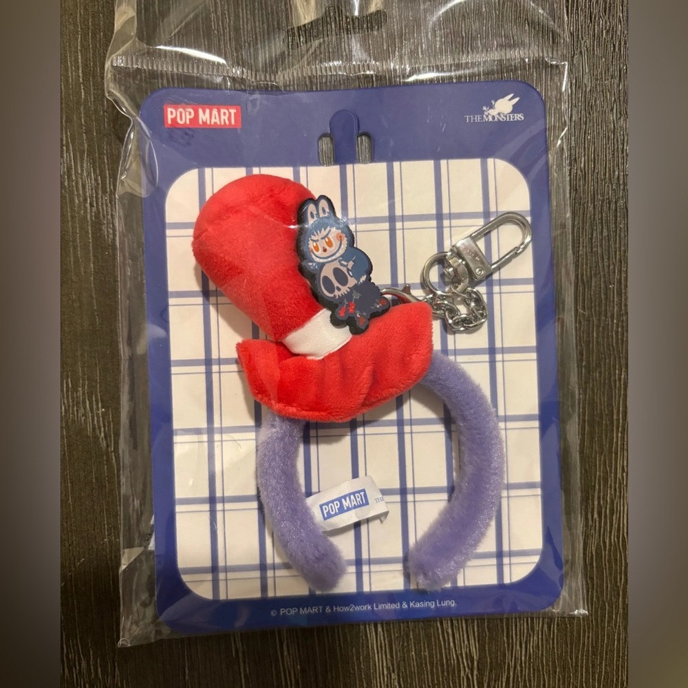 Authentic Labubu Tycoco POP MART Headband Keychain New Limited Sealed US Seller